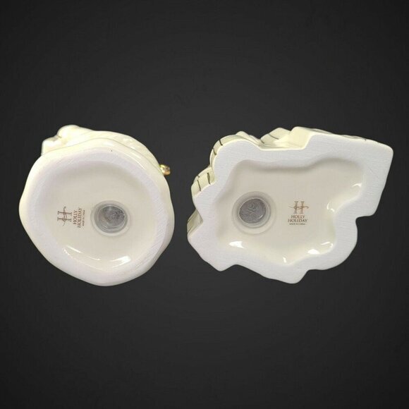 Santa Claus Salt and Pepper Shakers Holly Holidays Christmas Tree Presents‎ - Picture 7 of 11